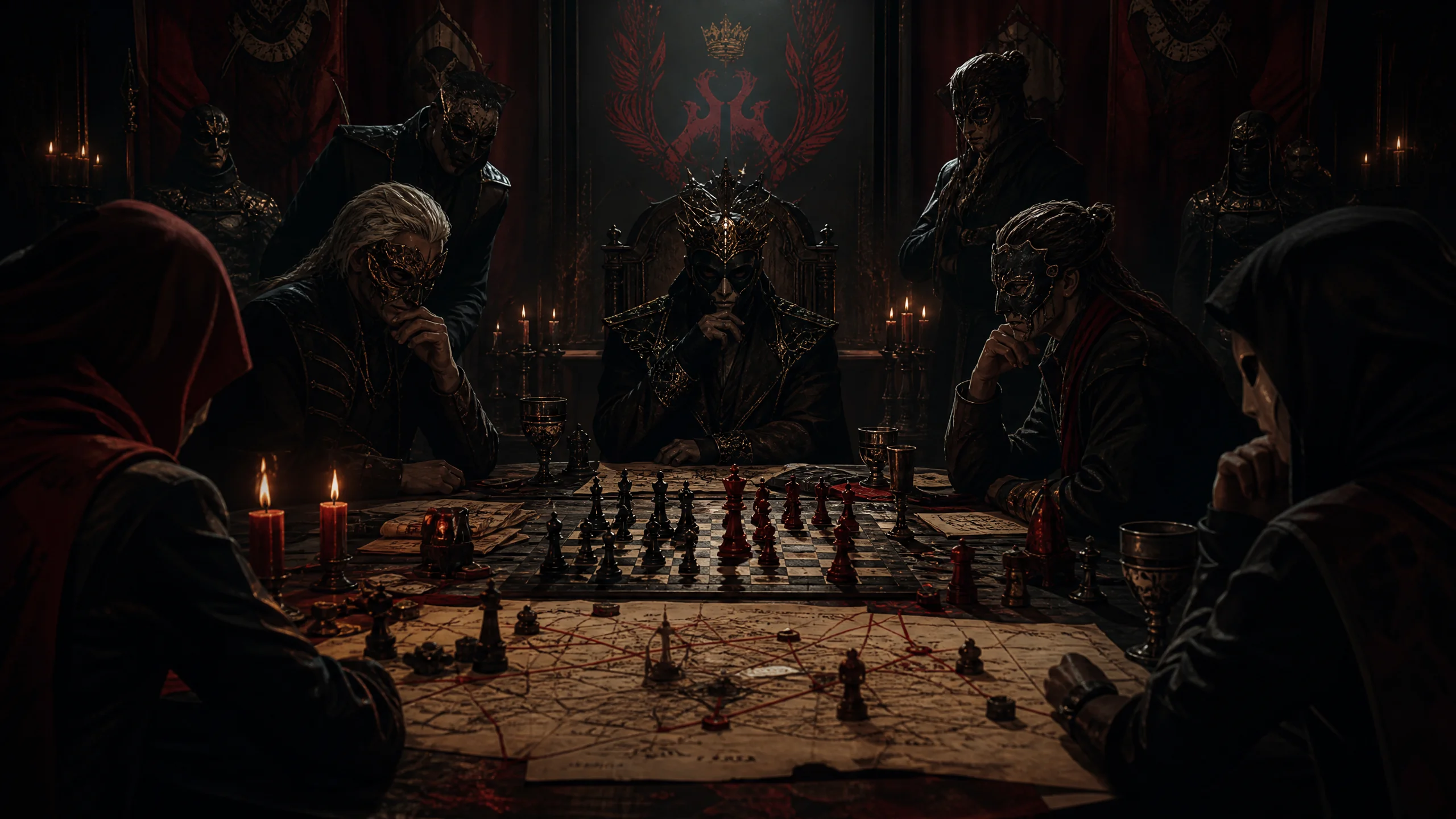获奖剧本《血色棋局》封面